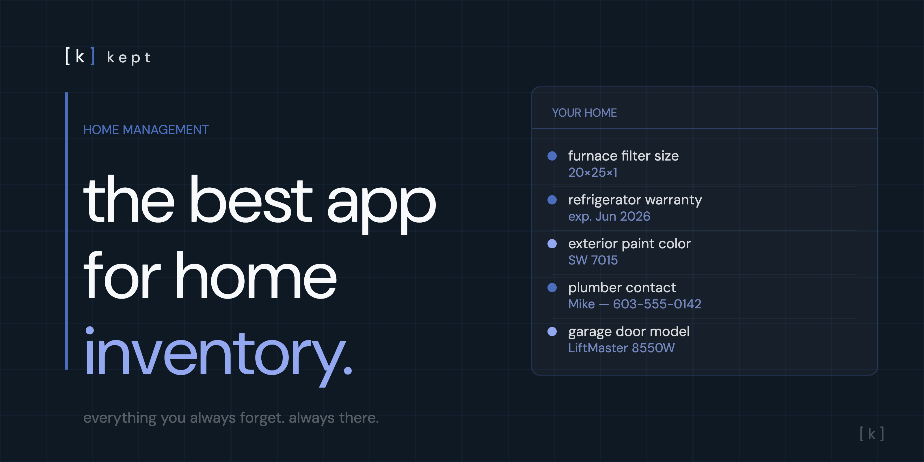 best app for household inventory and home management